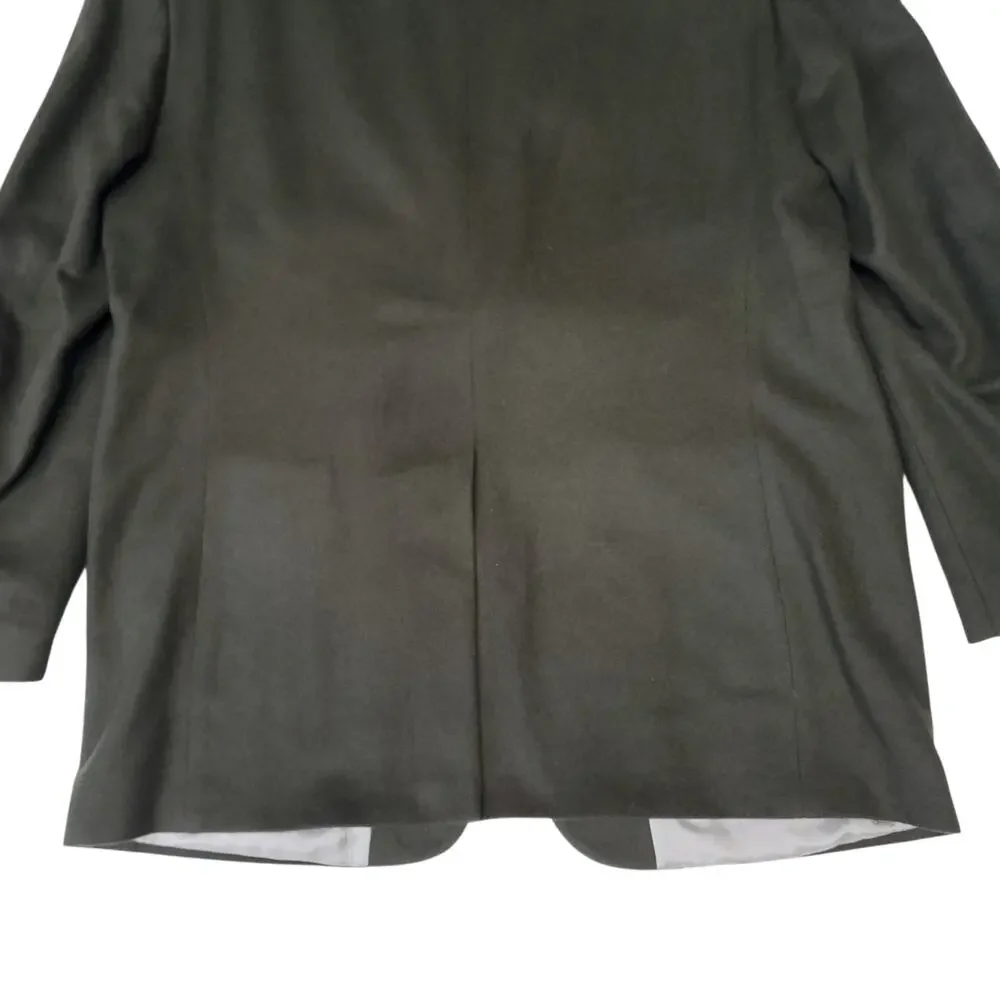 Ralph Lauren Green Camel Hair Blazer Old Money Preppy Ivy Jacket Sport Coat 48L